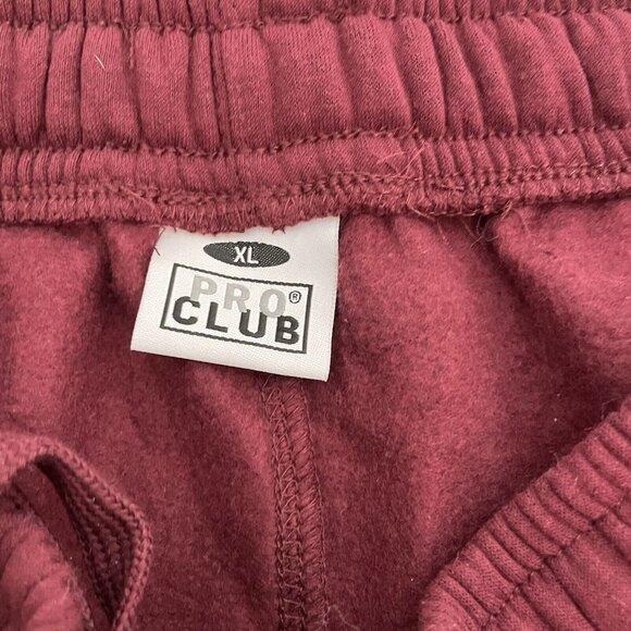 Pro Club Burgundy Sweats  joggers women's sz. XLP - Picture 4 of 12